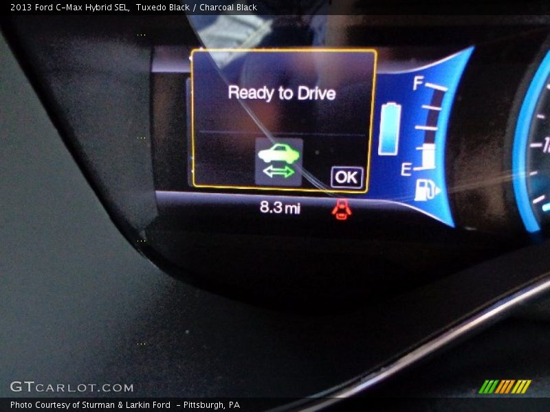 Tuxedo Black / Charcoal Black 2013 Ford C-Max Hybrid SEL