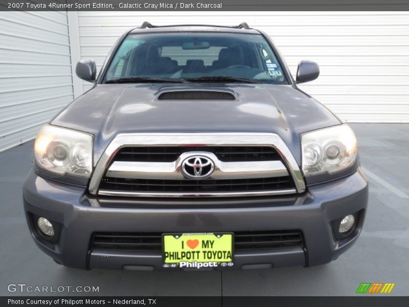 Galactic Gray Mica / Dark Charcoal 2007 Toyota 4Runner Sport Edition