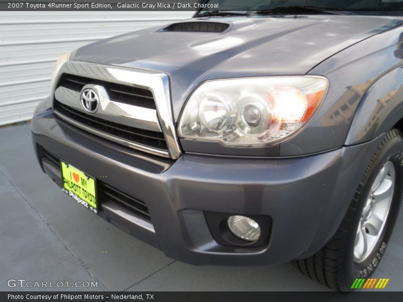 Galactic Gray Mica / Dark Charcoal 2007 Toyota 4Runner Sport Edition