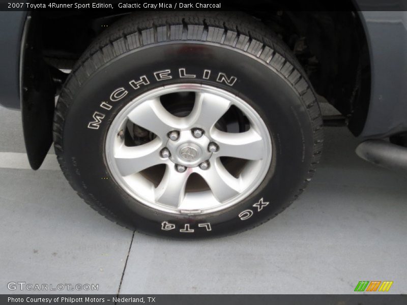 Galactic Gray Mica / Dark Charcoal 2007 Toyota 4Runner Sport Edition