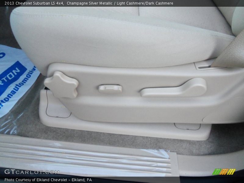 Champagne Silver Metallic / Light Cashmere/Dark Cashmere 2013 Chevrolet Suburban LS 4x4