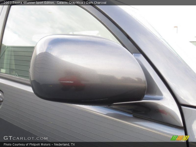 Galactic Gray Mica / Dark Charcoal 2007 Toyota 4Runner Sport Edition