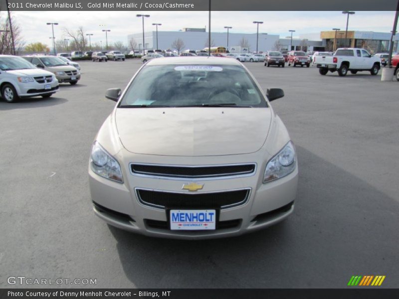 Gold Mist Metallic / Cocoa/Cashmere 2011 Chevrolet Malibu LS
