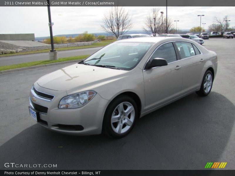 Gold Mist Metallic / Cocoa/Cashmere 2011 Chevrolet Malibu LS