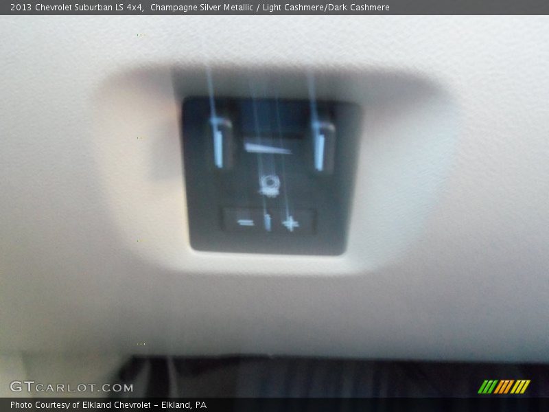 Champagne Silver Metallic / Light Cashmere/Dark Cashmere 2013 Chevrolet Suburban LS 4x4