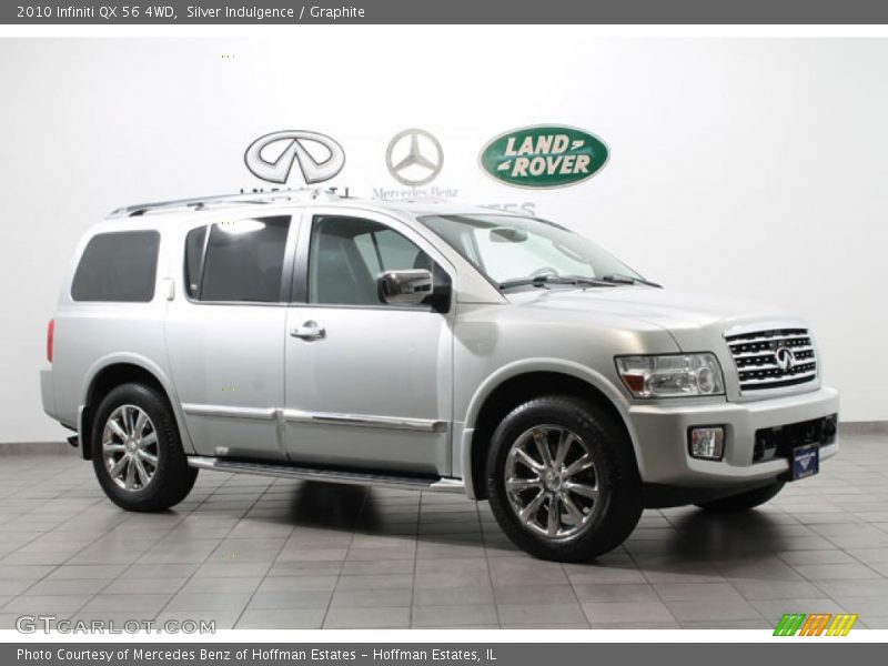 Silver Indulgence / Graphite 2010 Infiniti QX 56 4WD