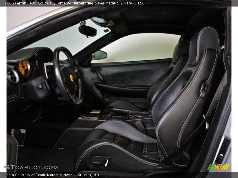  2006 F430 Coupe F1 Nero (Black) Interior