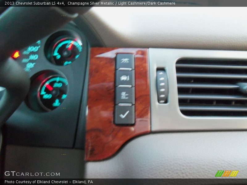 Champagne Silver Metallic / Light Cashmere/Dark Cashmere 2013 Chevrolet Suburban LS 4x4