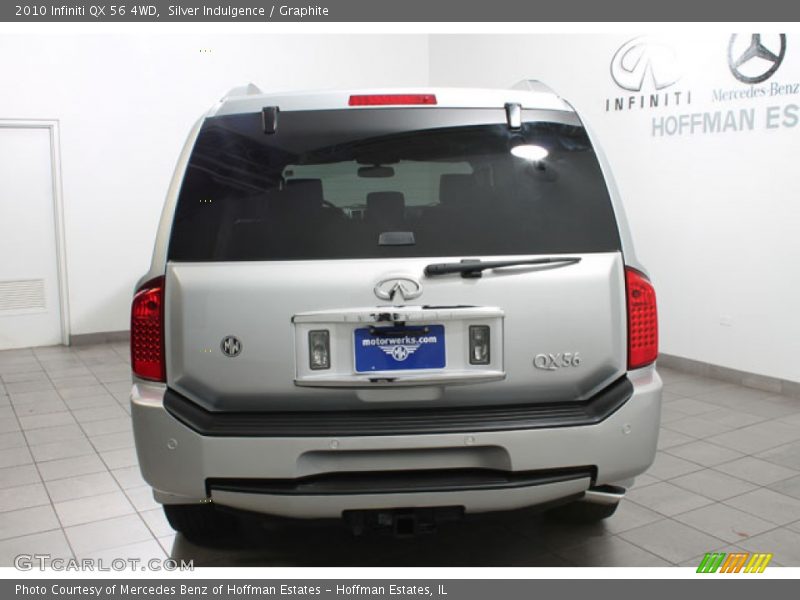 Silver Indulgence / Graphite 2010 Infiniti QX 56 4WD
