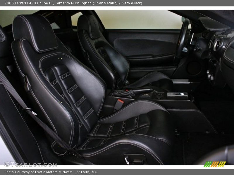 Front Seat of 2006 F430 Coupe F1