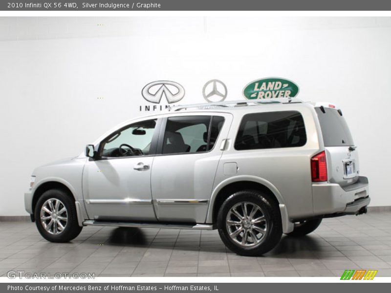 Silver Indulgence / Graphite 2010 Infiniti QX 56 4WD