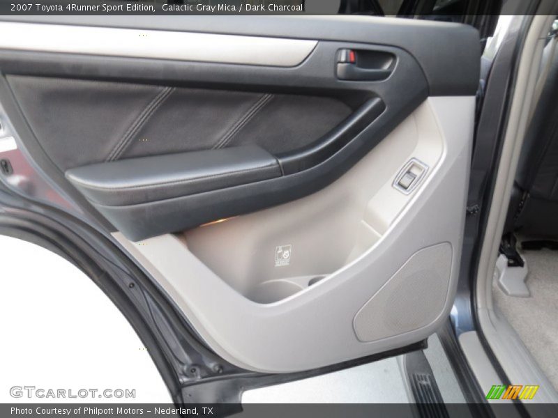 Galactic Gray Mica / Dark Charcoal 2007 Toyota 4Runner Sport Edition