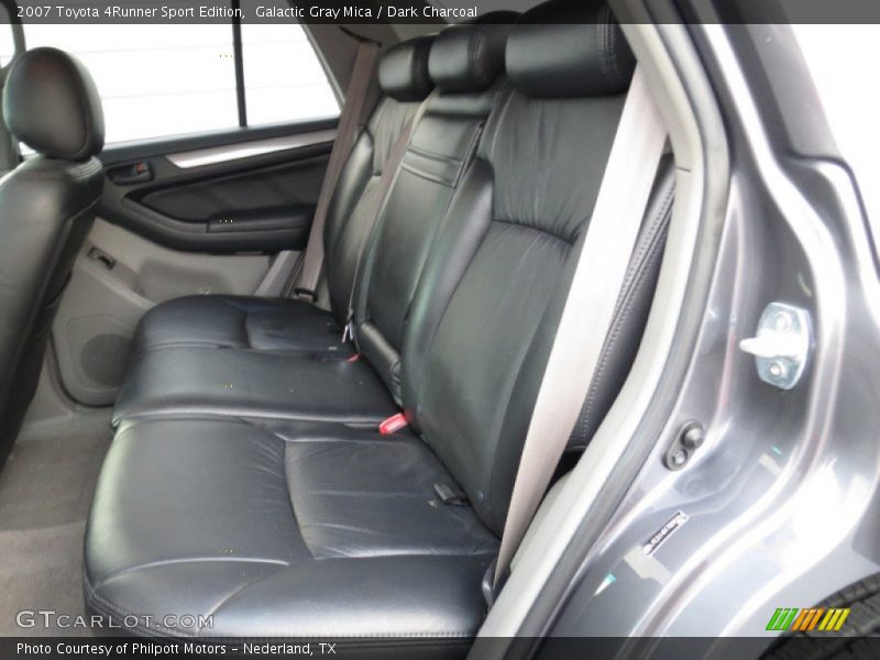 Galactic Gray Mica / Dark Charcoal 2007 Toyota 4Runner Sport Edition