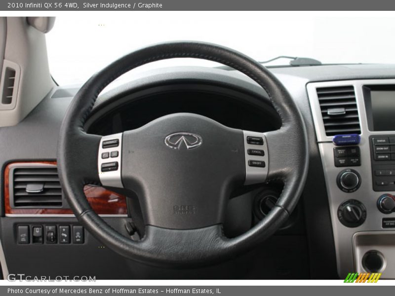 Silver Indulgence / Graphite 2010 Infiniti QX 56 4WD