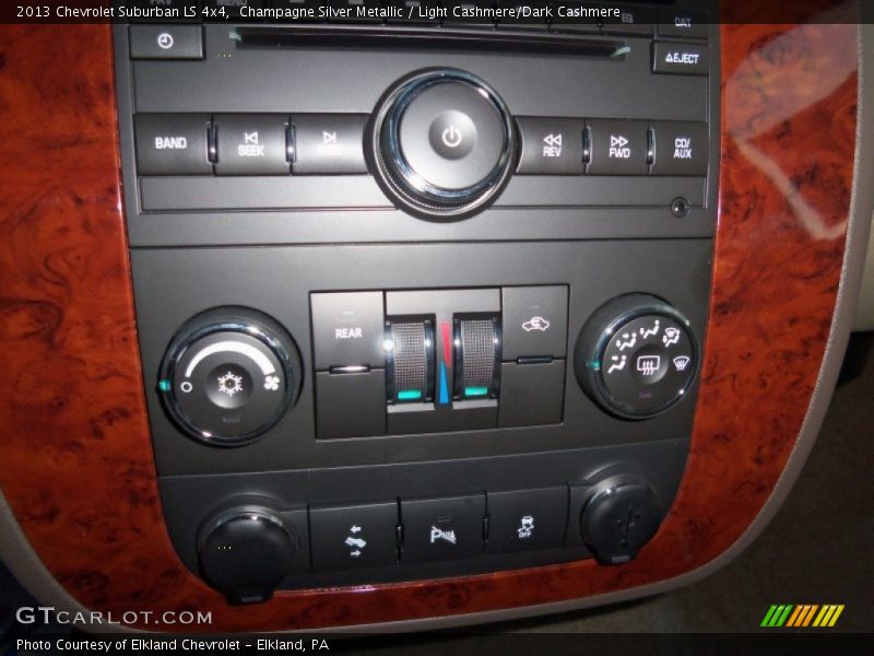 Controls of 2013 Suburban LS 4x4