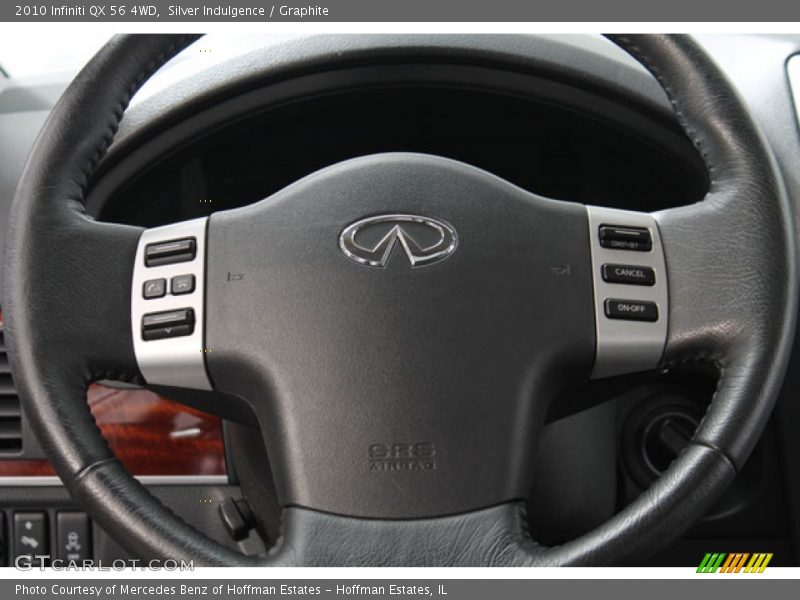 Silver Indulgence / Graphite 2010 Infiniti QX 56 4WD