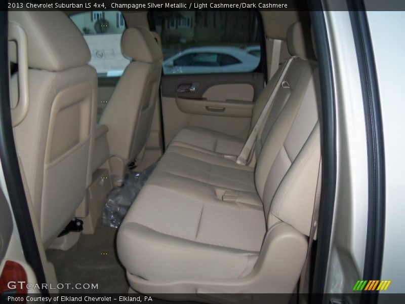 Champagne Silver Metallic / Light Cashmere/Dark Cashmere 2013 Chevrolet Suburban LS 4x4