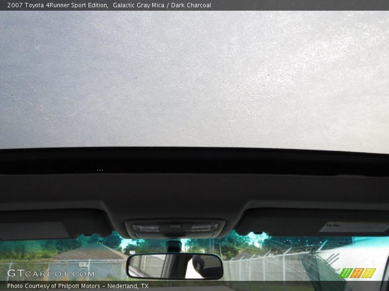 Galactic Gray Mica / Dark Charcoal 2007 Toyota 4Runner Sport Edition