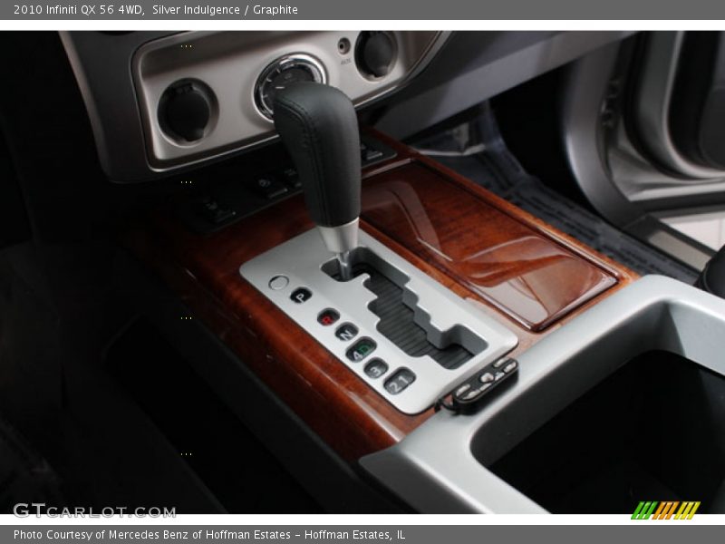 Silver Indulgence / Graphite 2010 Infiniti QX 56 4WD
