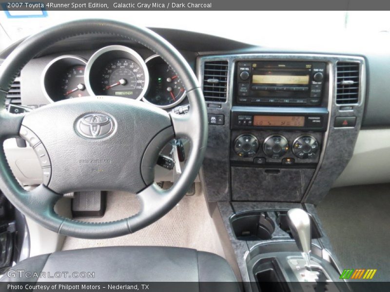 Galactic Gray Mica / Dark Charcoal 2007 Toyota 4Runner Sport Edition