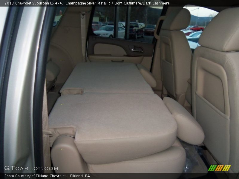 Champagne Silver Metallic / Light Cashmere/Dark Cashmere 2013 Chevrolet Suburban LS 4x4