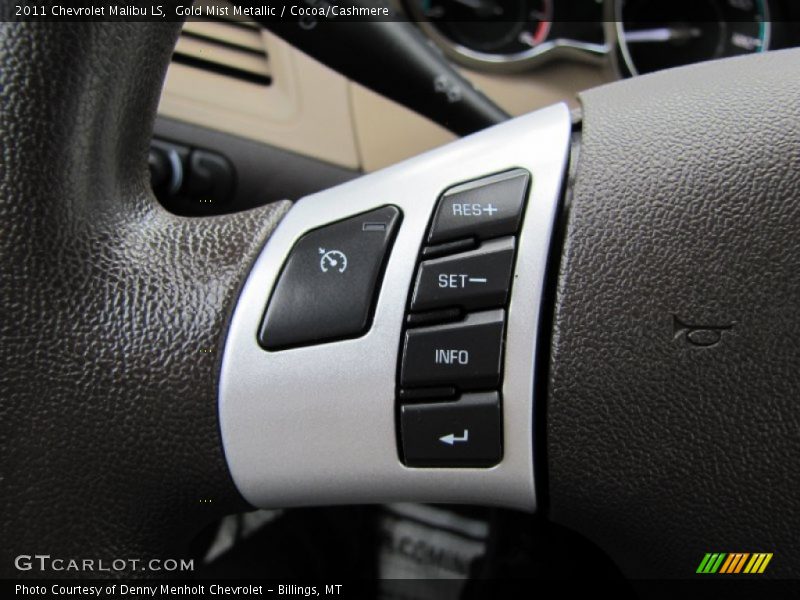 Gold Mist Metallic / Cocoa/Cashmere 2011 Chevrolet Malibu LS