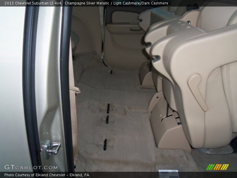 Champagne Silver Metallic / Light Cashmere/Dark Cashmere 2013 Chevrolet Suburban LS 4x4