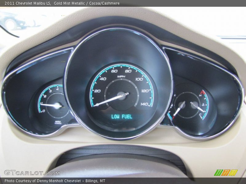 Gold Mist Metallic / Cocoa/Cashmere 2011 Chevrolet Malibu LS