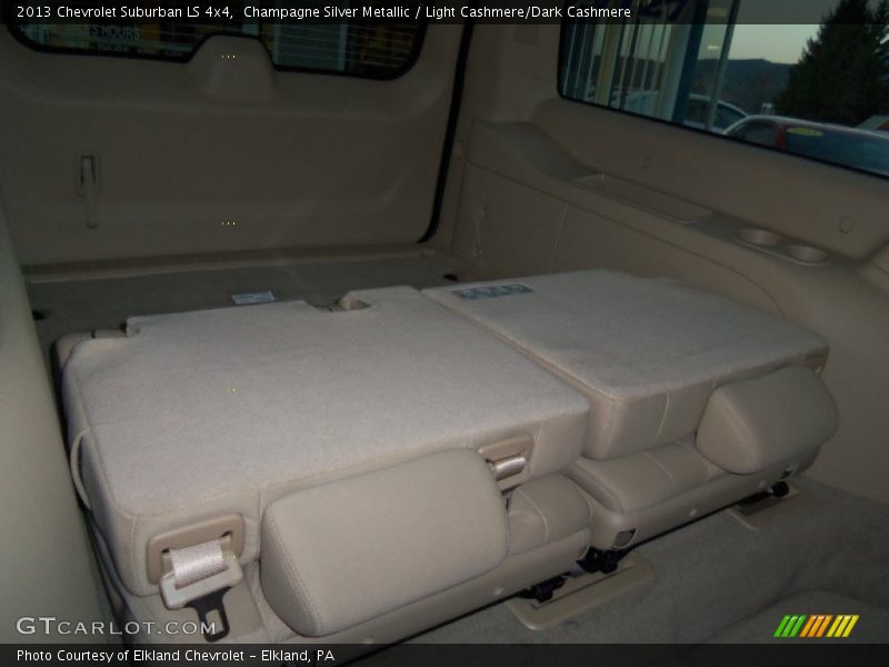 Champagne Silver Metallic / Light Cashmere/Dark Cashmere 2013 Chevrolet Suburban LS 4x4