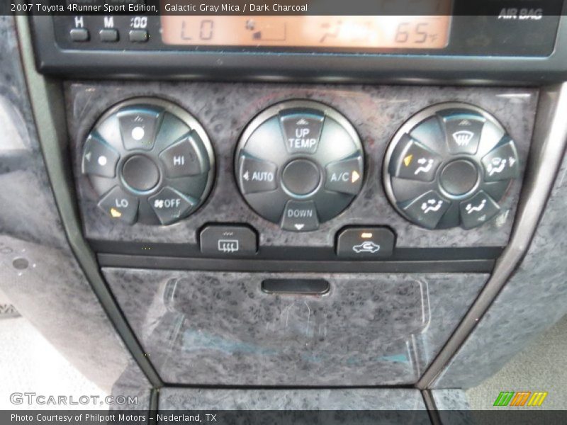 Galactic Gray Mica / Dark Charcoal 2007 Toyota 4Runner Sport Edition