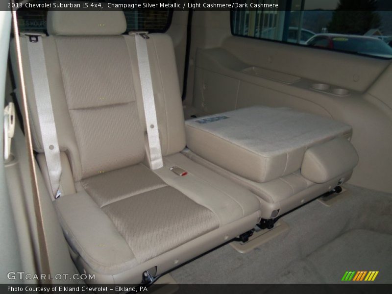 Champagne Silver Metallic / Light Cashmere/Dark Cashmere 2013 Chevrolet Suburban LS 4x4