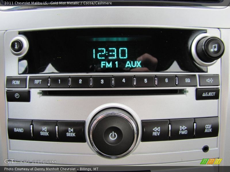 Gold Mist Metallic / Cocoa/Cashmere 2011 Chevrolet Malibu LS