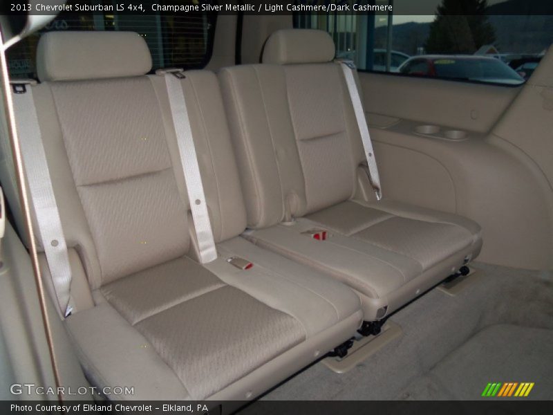 Champagne Silver Metallic / Light Cashmere/Dark Cashmere 2013 Chevrolet Suburban LS 4x4