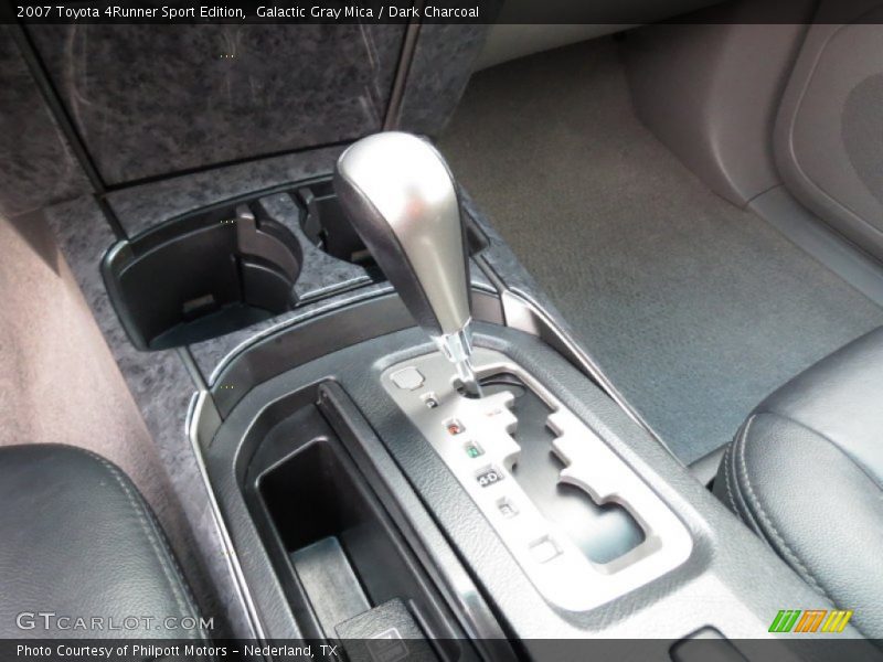 Galactic Gray Mica / Dark Charcoal 2007 Toyota 4Runner Sport Edition