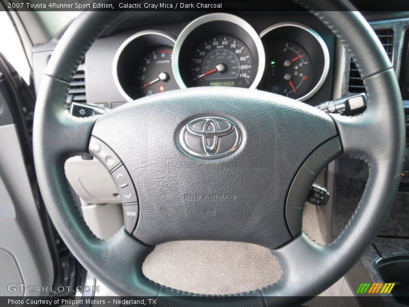 Galactic Gray Mica / Dark Charcoal 2007 Toyota 4Runner Sport Edition