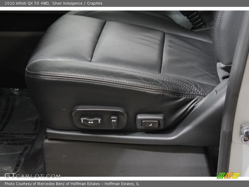 Silver Indulgence / Graphite 2010 Infiniti QX 56 4WD
