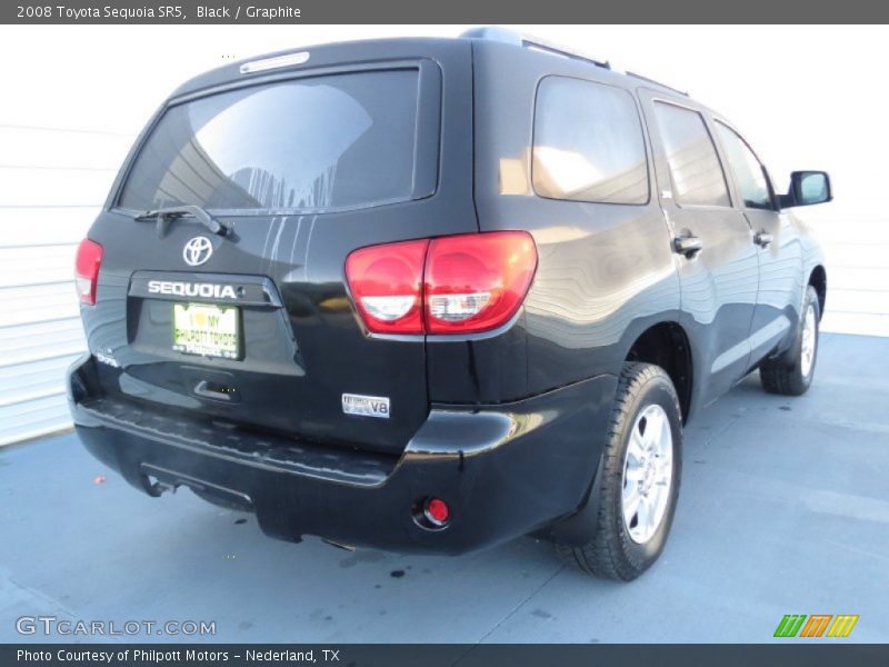 Black / Graphite 2008 Toyota Sequoia SR5