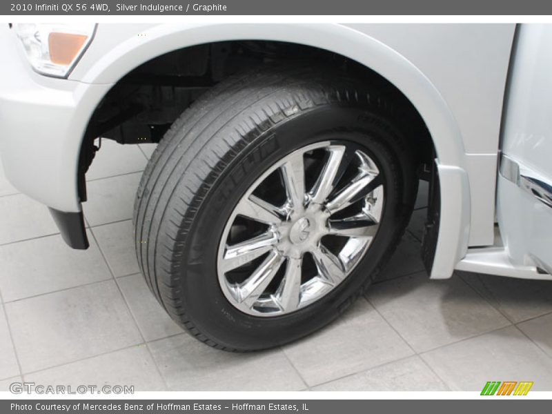 Silver Indulgence / Graphite 2010 Infiniti QX 56 4WD