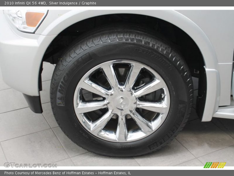 Silver Indulgence / Graphite 2010 Infiniti QX 56 4WD