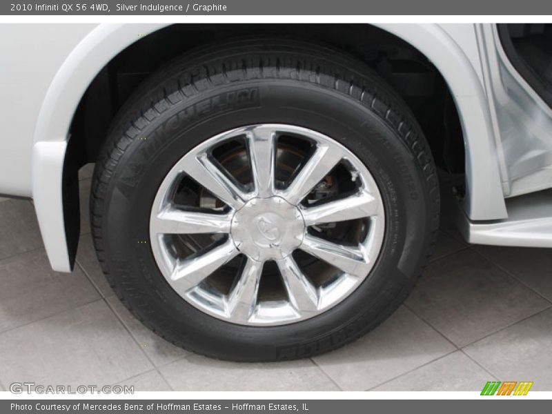 Silver Indulgence / Graphite 2010 Infiniti QX 56 4WD