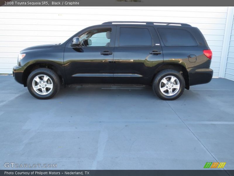 Black / Graphite 2008 Toyota Sequoia SR5