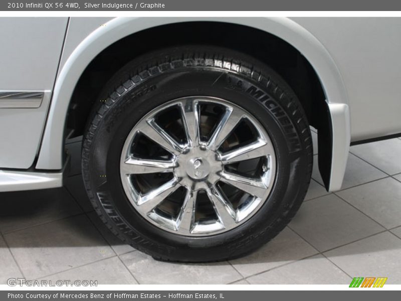 Silver Indulgence / Graphite 2010 Infiniti QX 56 4WD