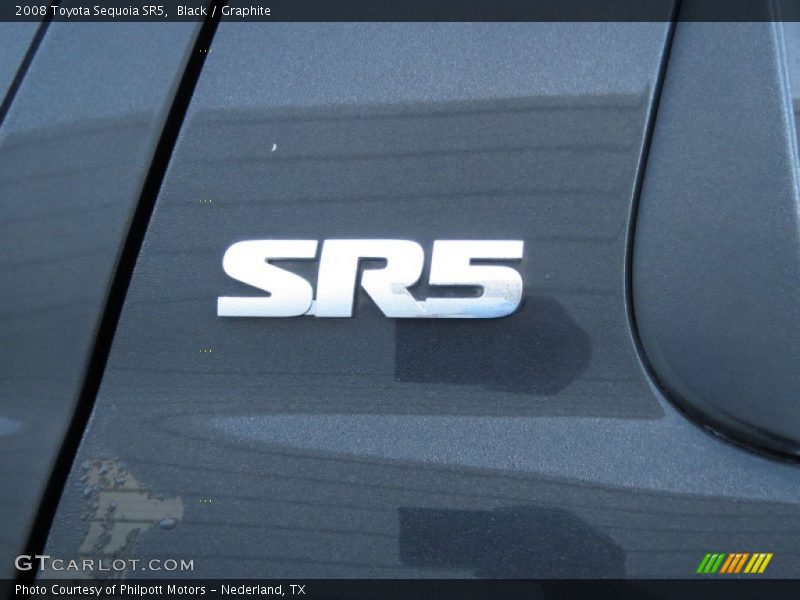 Black / Graphite 2008 Toyota Sequoia SR5