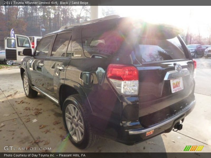 Black / Sand Beige 2011 Toyota 4Runner Limited 4x4
