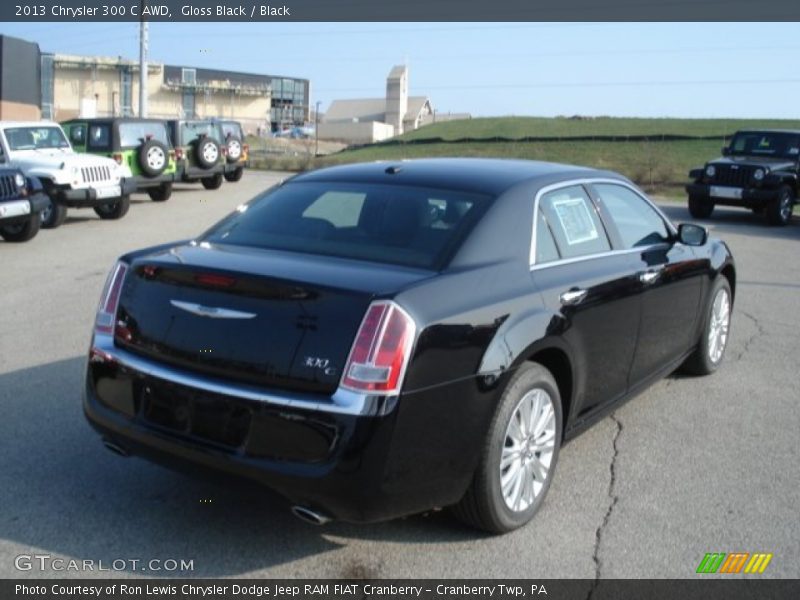 Gloss Black / Black 2013 Chrysler 300 C AWD