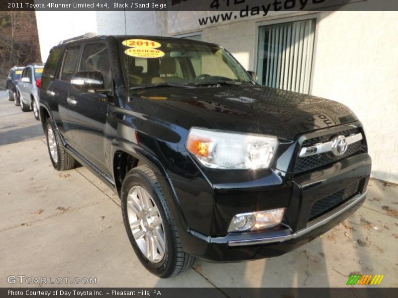 Black / Sand Beige 2011 Toyota 4Runner Limited 4x4