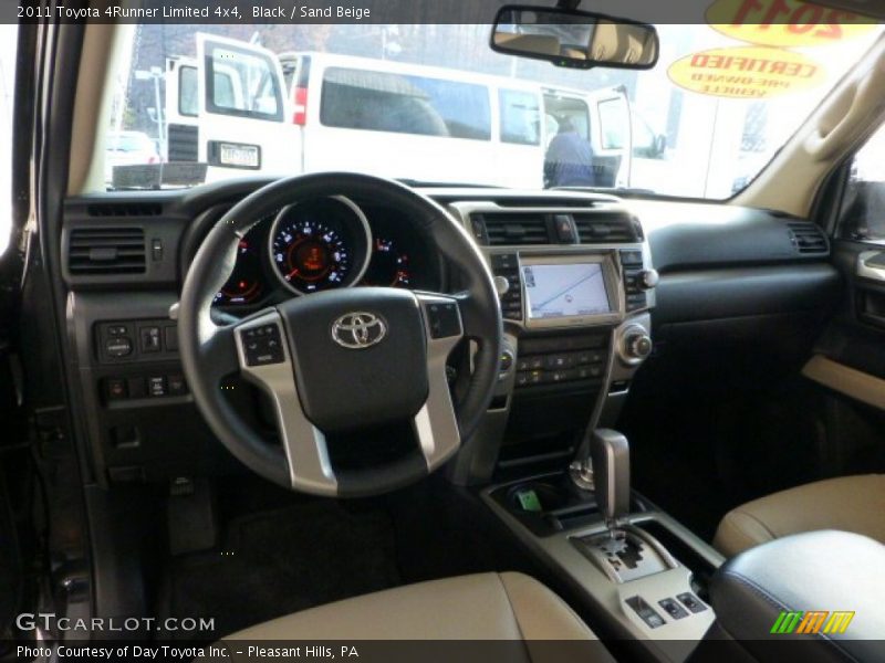 Black / Sand Beige 2011 Toyota 4Runner Limited 4x4