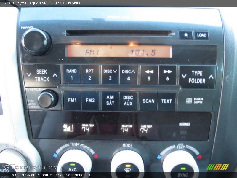 Black / Graphite 2008 Toyota Sequoia SR5