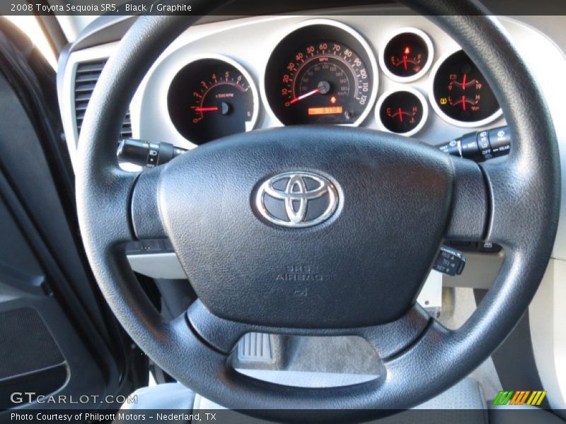 Black / Graphite 2008 Toyota Sequoia SR5