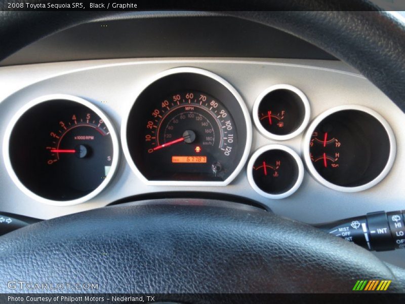 Black / Graphite 2008 Toyota Sequoia SR5